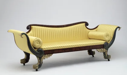 Canapé dauphin, vers 1820